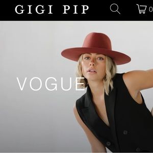 Gigi Pip Dakota Triangle Crown Hat